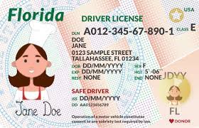 Jane Doe Florida REAL ID Driver's License